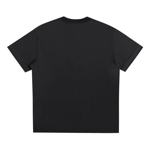 Drop Shoulder T-shirt- Black